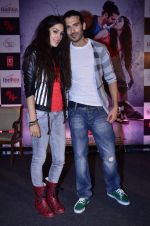 Amrit Maghera, Saahil Prem at the promotion of Mad About Dance film in Taj Lands End on 8th Aug 2014